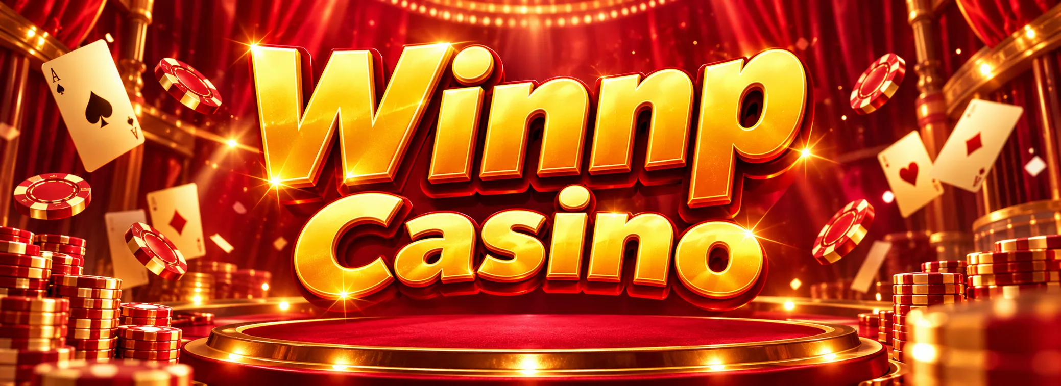 Winnp Casino को सुनौलो वर्डमार्क र 700% पहिलो निक्षेप बोनसको प्रोमो ब्यानर